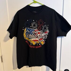 Black Graphic Tee - The Beach Boys